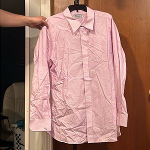Mens Pink Dress Shirt (will be ironed)